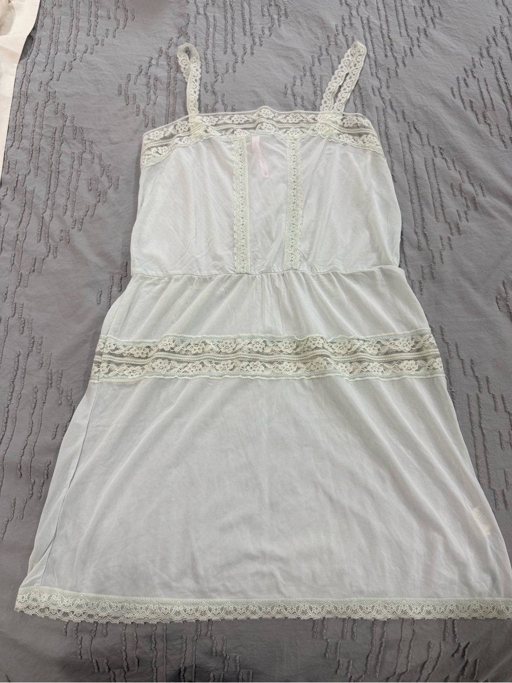 Urban Outfitters Sparkle and Fade Lace Trim Slip Dress NWOT